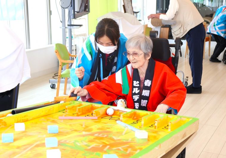 夏祭り縁日で笑顔のひととき